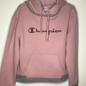 Champion Women's Dusty Pink Hoodie